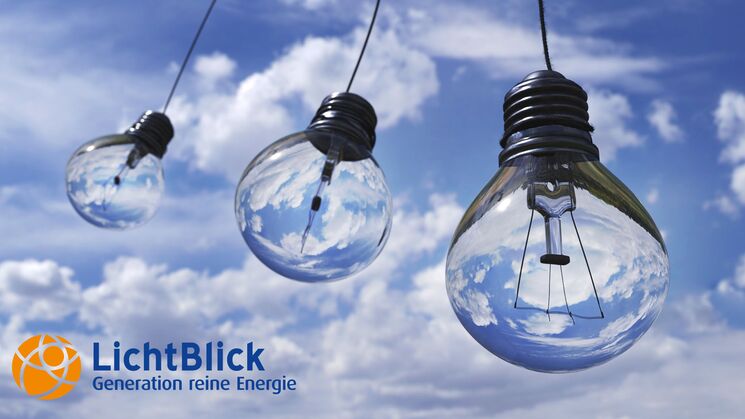 Logo von Lichtblick zum Thema grüne Energie und ökologische Verantwortung